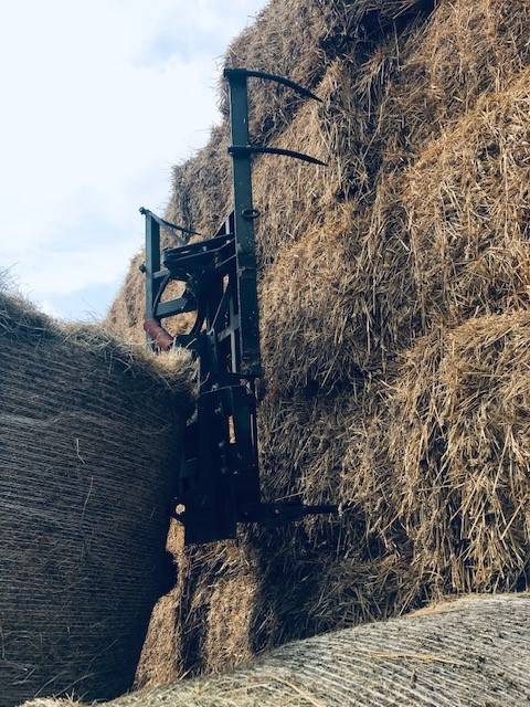 JCB 536-60 occasion France pince balle