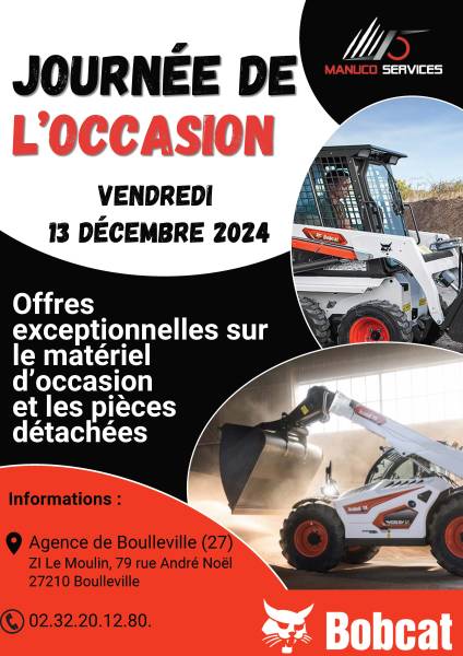 Journée occasion le 13/12/2024 !