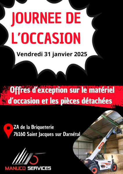 Journée des occasions le 31/01/2025