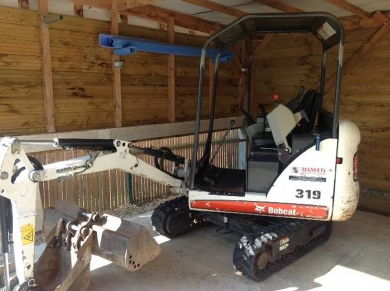 Bobcat mini-pelle 319