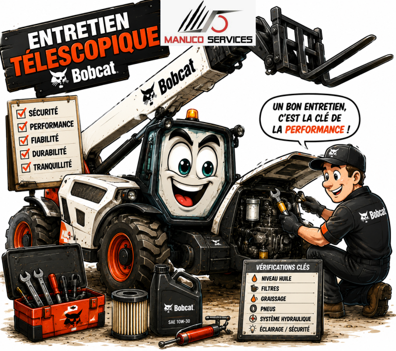 Entretien Télescopique Bobcat