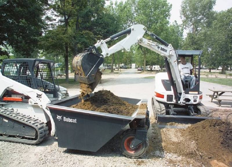 Tombereau de chantier Dieppe